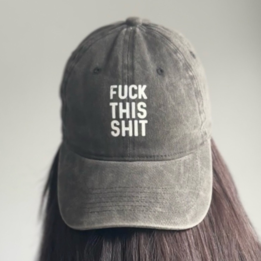 Stamped Statement Baseball Hat